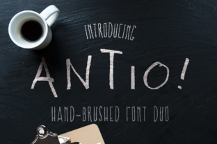Antio Duo: A Playful, Pairable Typeface for Modern Branding