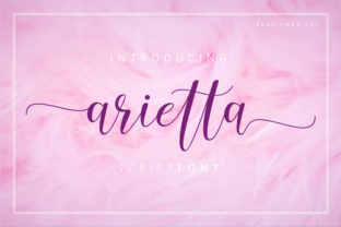 Arietta: A Script Handwritten Font That Elevates Your Brand