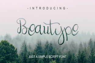Beautype: A Script Font That Makes Your Campaigns Instantly Recognizable