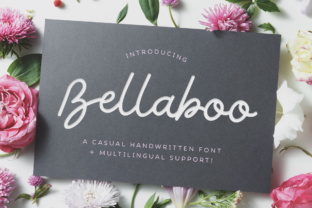Bellaboo: A Handwritten Script Font That Elevates Digital Branding