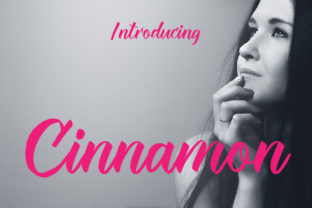 Cinnamon: A Modern Handwritten Font for Elegant Brand Identity