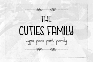 Cuties Caps: A Friendly Handwritten Font for Small Business Branding