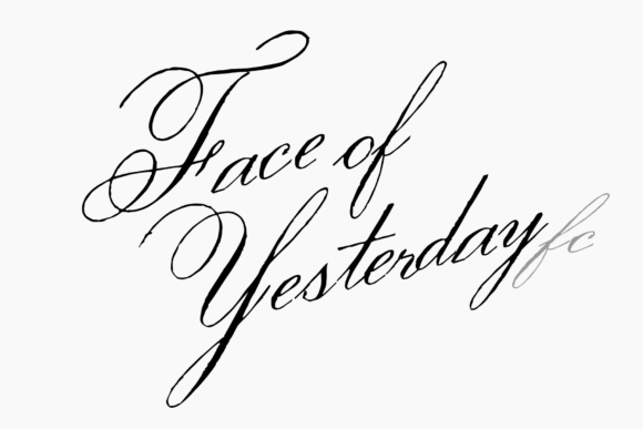 Face of Yesterday: A Script Handwritten Font for Timeless Digital Branding