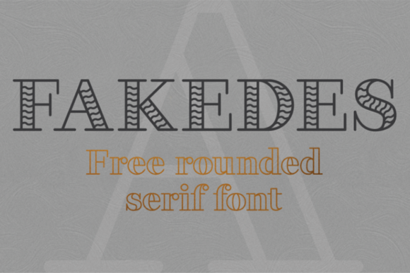 Fakedes: A Serif Display Font That Elevates Campaign Headlines