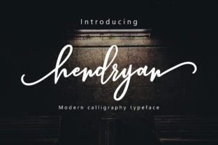 Hendryan Script: A Thoughtful Display Font for Editorial Warmth