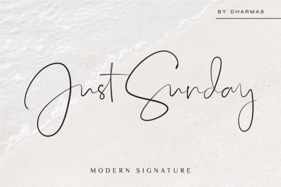 Just Sunday: A Script Handwritten Font That Makes Your Message Instantly Feel Human