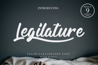 Legilature: A Thoughtful Script Font for Calm, Clear Typography