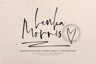 Lenka Morris: A Signature Script Font for Scroll-Stopping Campaigns