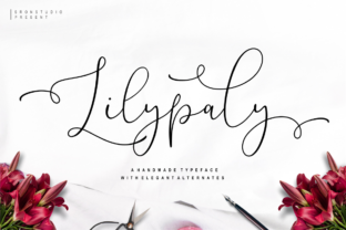 Lilypaly: A Modern Script Font for Handmade Brands