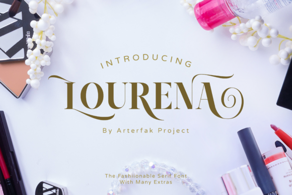 Lourena: A Serif Font That Elevates Your Brand Instantly