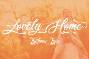 Lovely Home: A Warm, Handwritten Script Font for Makers