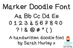 Marker Doodle: A Playful Script Handwritten Font for Real Branding