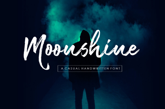Moonshine Brush Script: A Modern Handwritten Font for Digital Design