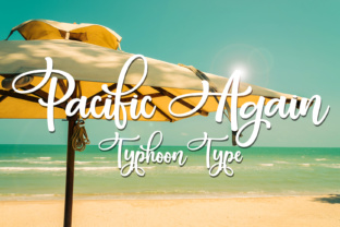 Pacific Again: A Vintage Script Font That Earns Its Place in Real Campaigns