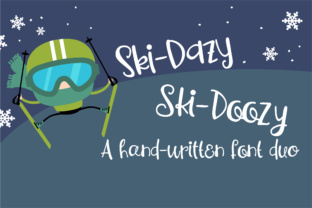PN Ski-Doozy & Ski-Dazy: A Thoughtful Script Font Duo for Editorial Design