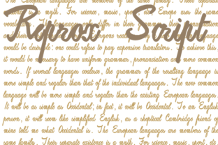 Reprox Script: A Handwritten Font That Feels Like a Thoughtful Pause