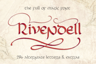 Rivendell: A Blackletter Font That Makes Your Campaign Feel Instantly Distinct
