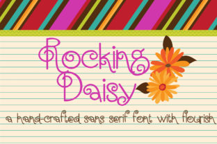 Rocking Daisy: A Whimsical Handwritten Font for Real Business Branding
