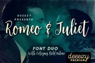 Romeo Juliet Font Duo: A Thoughtful Script Typeface for Editorial Warmth