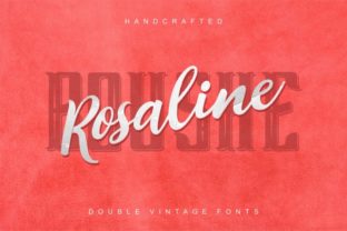 Rosalina Boushe Duo: A Script Handwritten Font That Makes Your Brand Feel Human