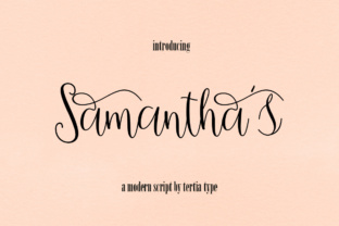 Samantha’s Script: A Premium Script Font That Elevates Real Business Branding
