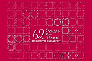 Square Frames: A Dingbat Font That Actually Works in Real Branding