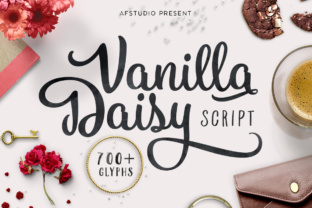 Vanilla Daisy: A Refined Script Font for Digital Branding