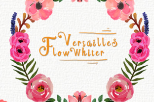 Versailles Flow Whiter: A Decorative Script Font That Earns Its Place Online