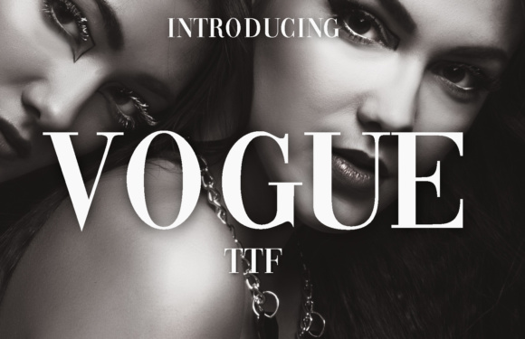 Vogue: A Serif Font That Speaks with Quiet Confidence