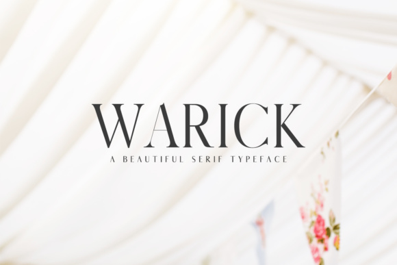 Warick: A Classy Serif Font That Elevates Your Brand